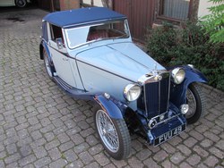 1939 MG TB  Tickford d.h.c.. Photo 1