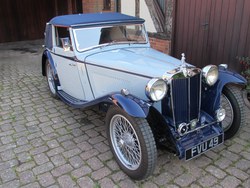 1939 MG TB  Tickford d.h.c.. Photo 23