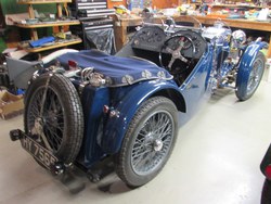 1933 MG J4  rep. Photo 3