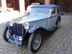 1939 MG TB  Tickford d.h.c.. Photo 2