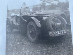 1936 Welsh  Rally MG PA Photo 2