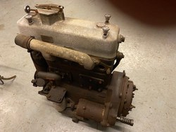 JUST ARRIVED (Nov. 2022)   1934 COMPLETE MG PA ENGINE as removed from car in 1957! Photo 1
