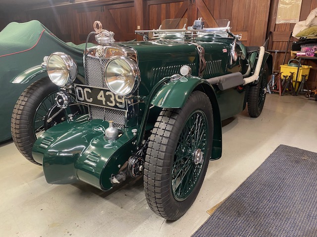 1933 MG J2 to MG J4 specification