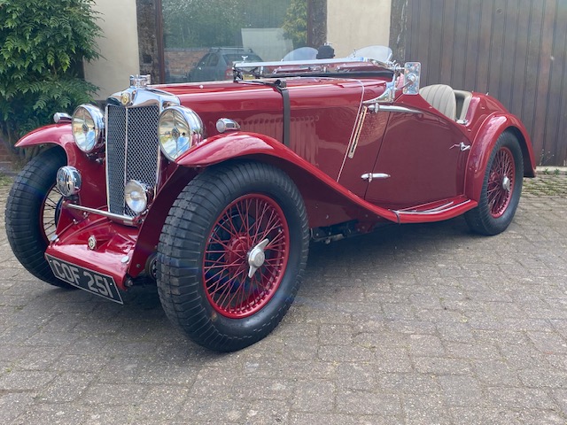 1935 Unusual MG 6cyl. NB Magnette