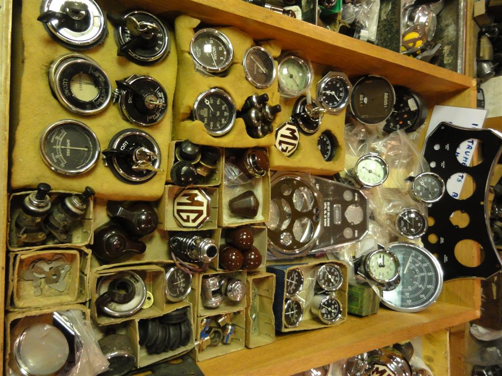 Parts & Spares · Barry Walker MGs