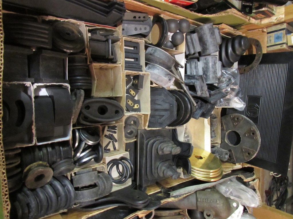 Parts & Spares · Barry Walker MGs