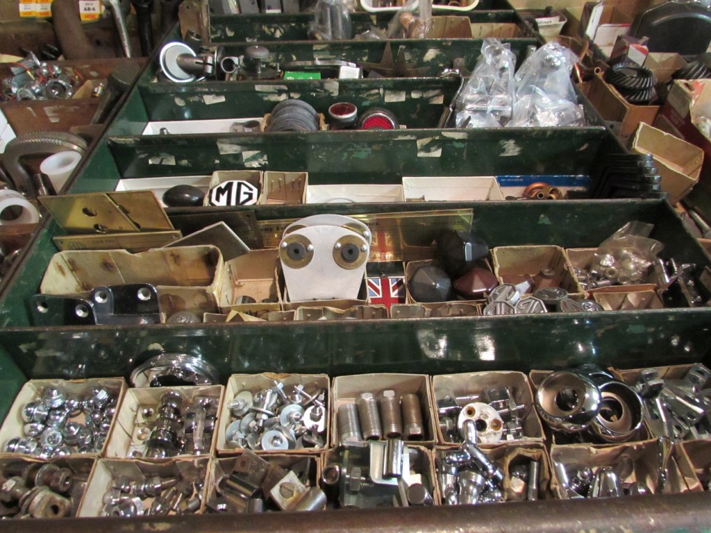 Parts & Spares · Barry Walker MGs